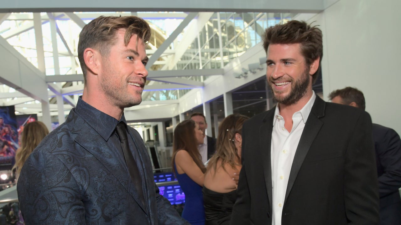Chris Hemsworth Encourages Brother Liam to 'Get In Shape' In Hilarious(00)